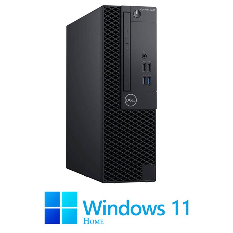 Calculatoare Dell OptiPlex 3070 SFF, Hexa Core i5-9500, 16GB DDR4, SSD, Win 11 Home