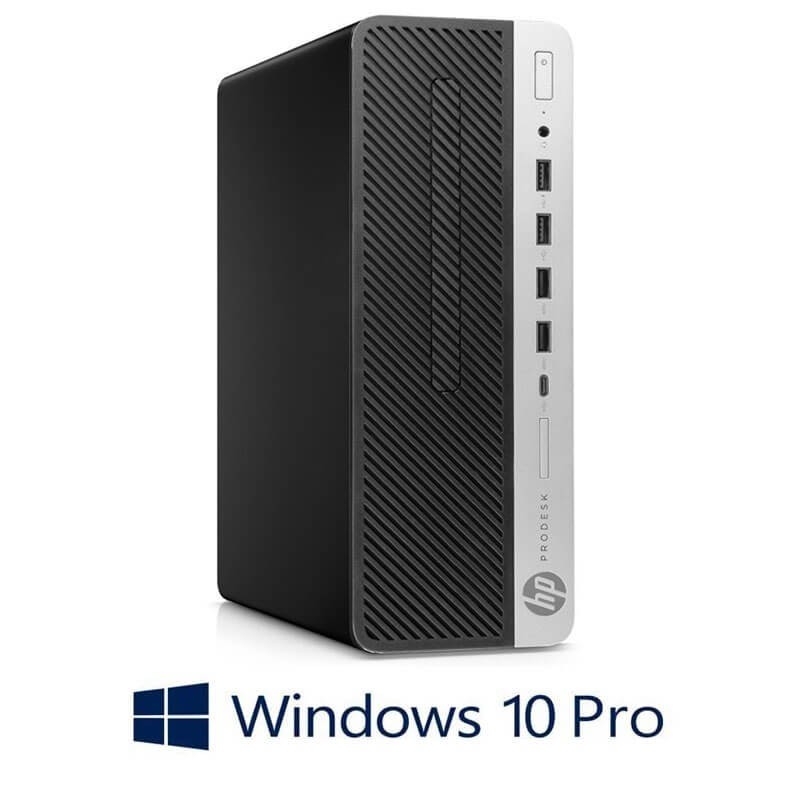 Calculatoare HP ProDesk 600 G5 SFF, Hexa Core i5-9500, 16GB, 500GB SSD, Win 10 Pro