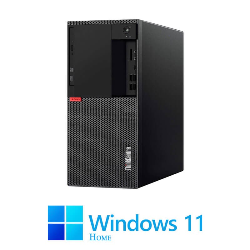 Calculatoare Lenovo M920t MT, Hexa Core i5-9500, 16GB, 256GB SSD, Win 11 Home