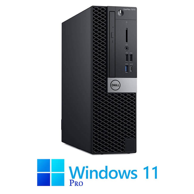 Calculator Dell OptiPlex 7070 SFF, i5-9500, 16GB DDR4, 256GB SSD, Win 11 Pro