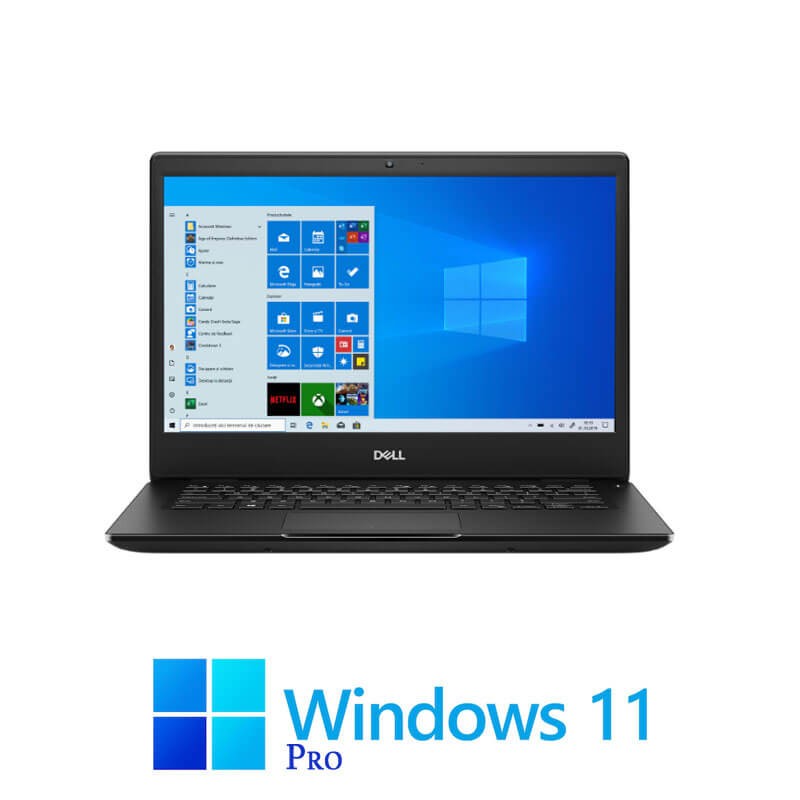 Laptop Dell Latitude 3400, Quad Core i5-8365U, 256GB SSD, Full HD, Win 11 Pro