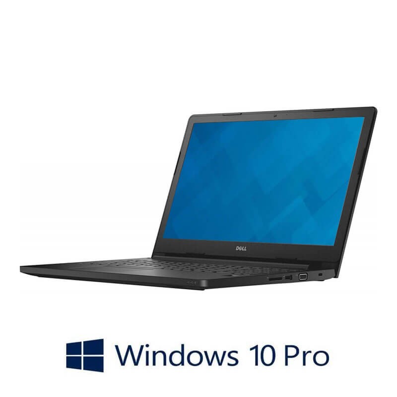 Laptop Dell Latitude 3570, i5-6200U, SSD, Display NOU Full HD IPS, Win 10 Pro