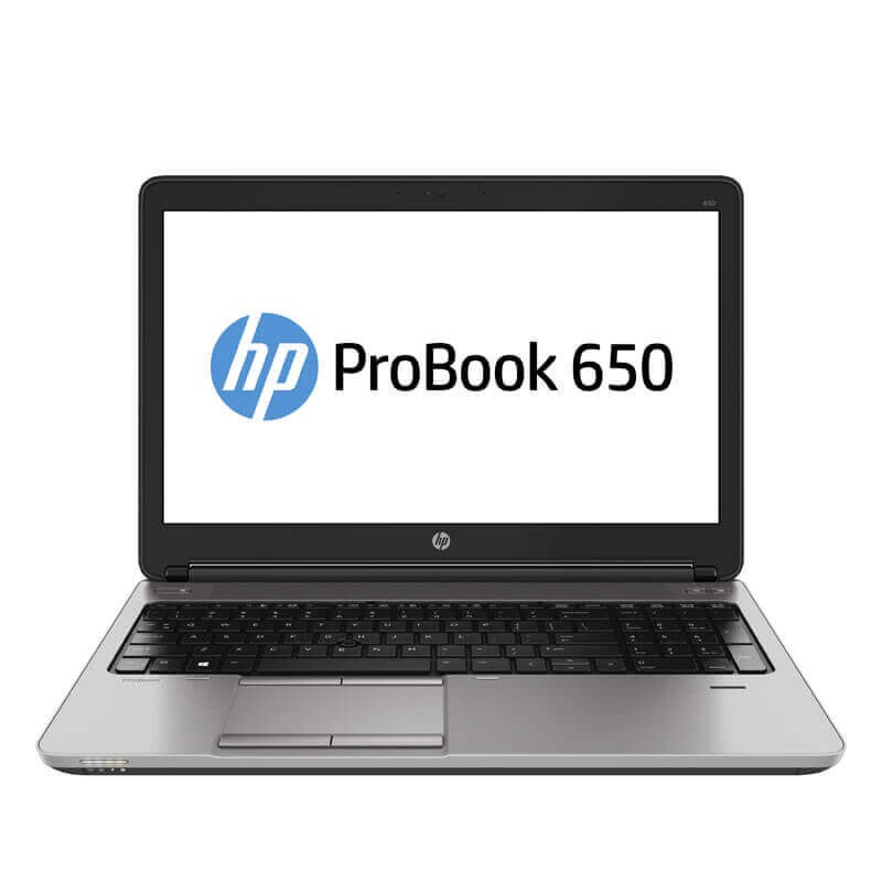 Laptop second hand HP ProBook 650 G1, Intel i5-4200M, 15.6 inci Full HD, Webcam, Grad B