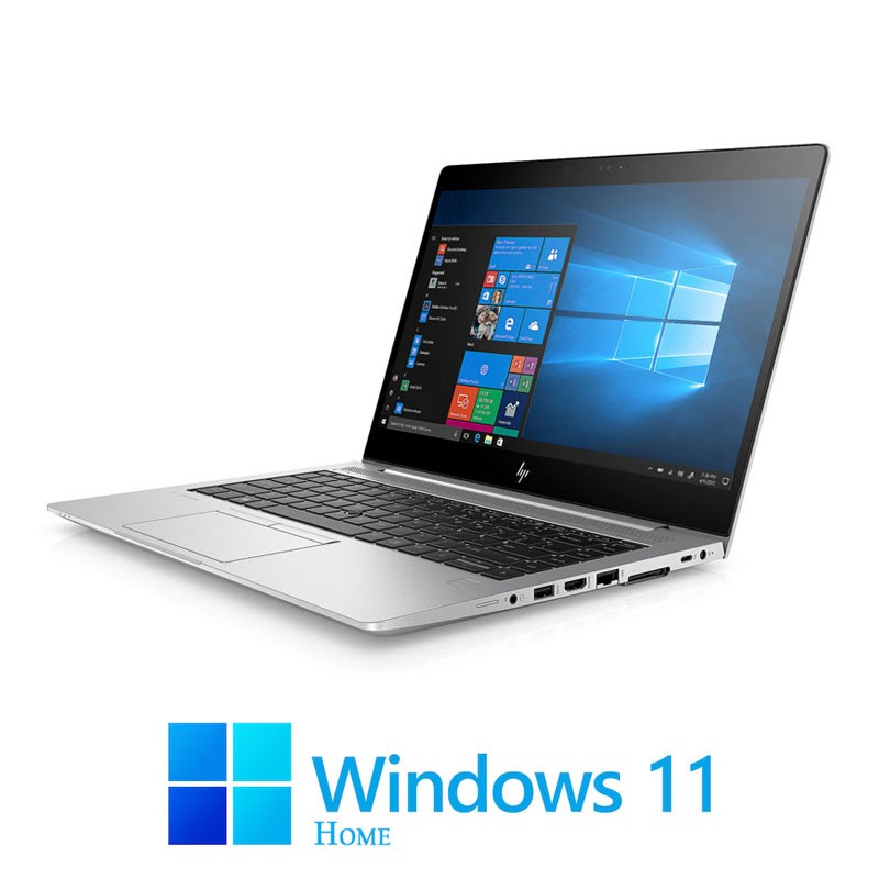 Laptopuri HP EliteBook 840 G5, Quad Core i5-8250U, SSD, Display NOU FHD, Win 11 Home
