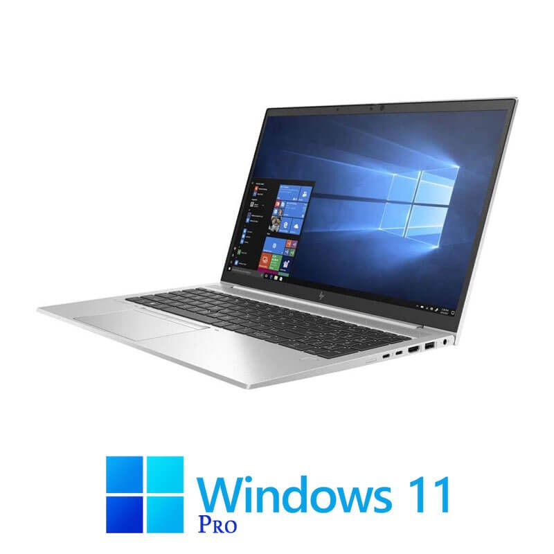 Laptopuri HP EliteBook 850 G7, Quad Core i5-10210U, 16GB, 256GB SSD, Win 11 Pro
