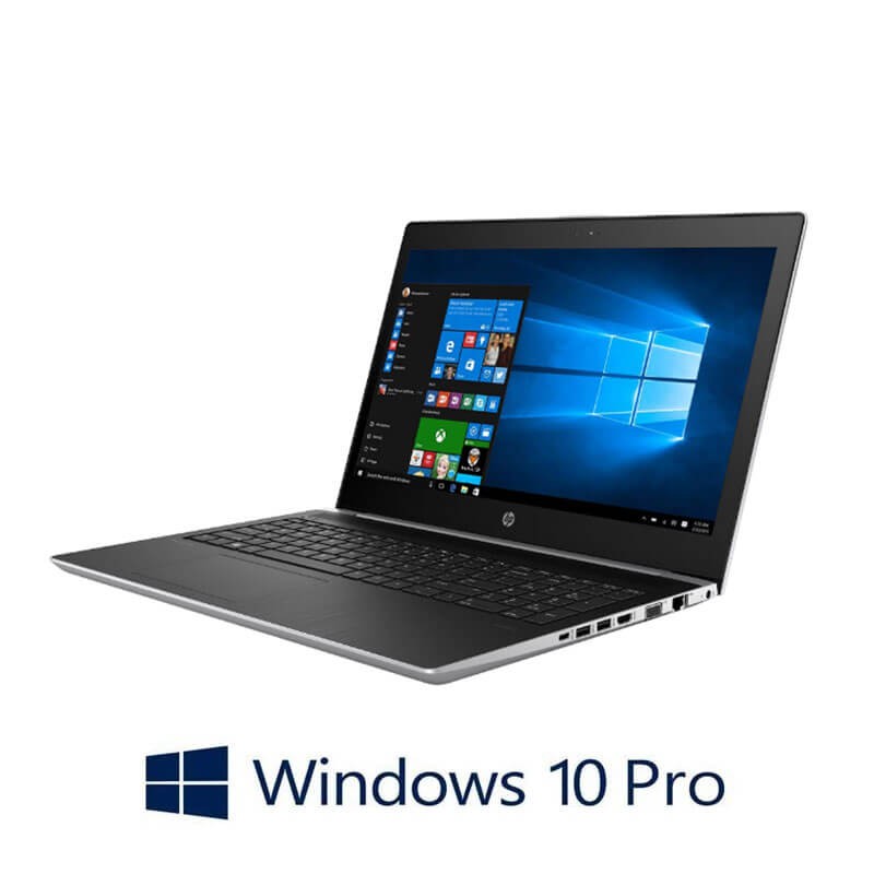 Laptopuri HP ProBook 450 G5, Quad Core i5-8250U, 256GB SSD, Full HD, Win 10 Pro