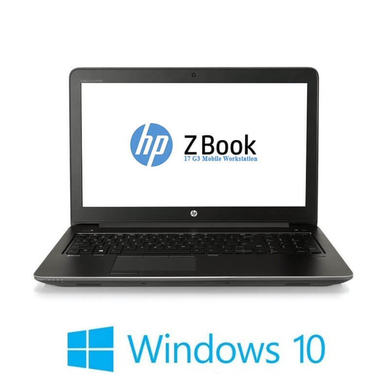 Laptopuri HP ZBook 17 G3, i7-6820HQ, SSD, Full HD, Quadro M3000M 4GB, Win 10 Home