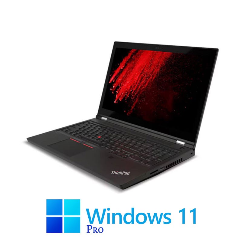 Laptopuri Lenovo P15 Gen 2, i7-11850H, SSD, Display NOU FHD, RTX A2000, Win 11 Pro
