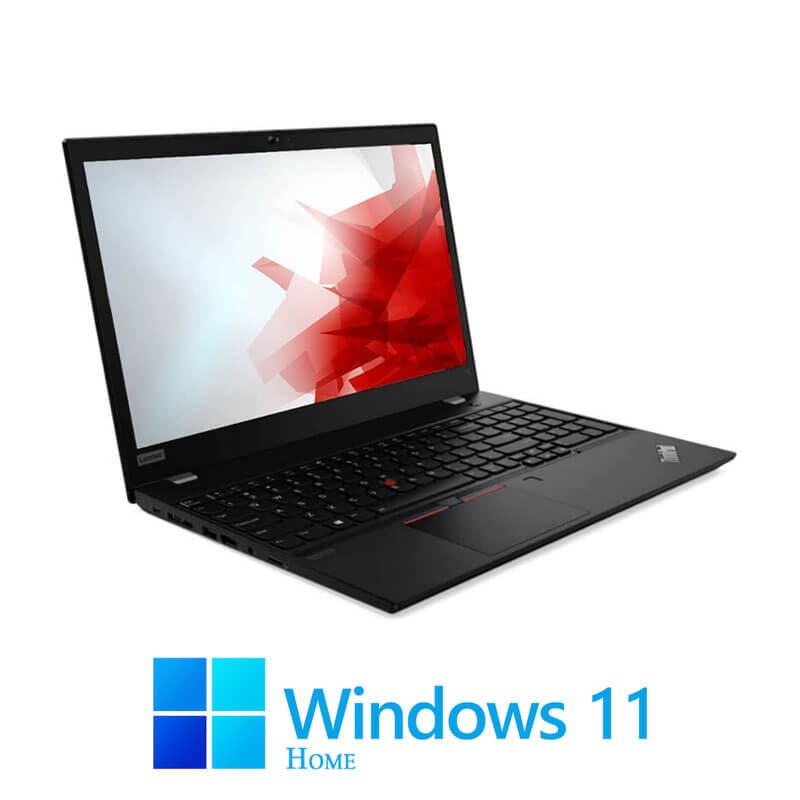 Laptopuri Lenovo T15 Gen 1, i7-10610U, SSD, Display NOU, GeForce MX330, Win 11 Home