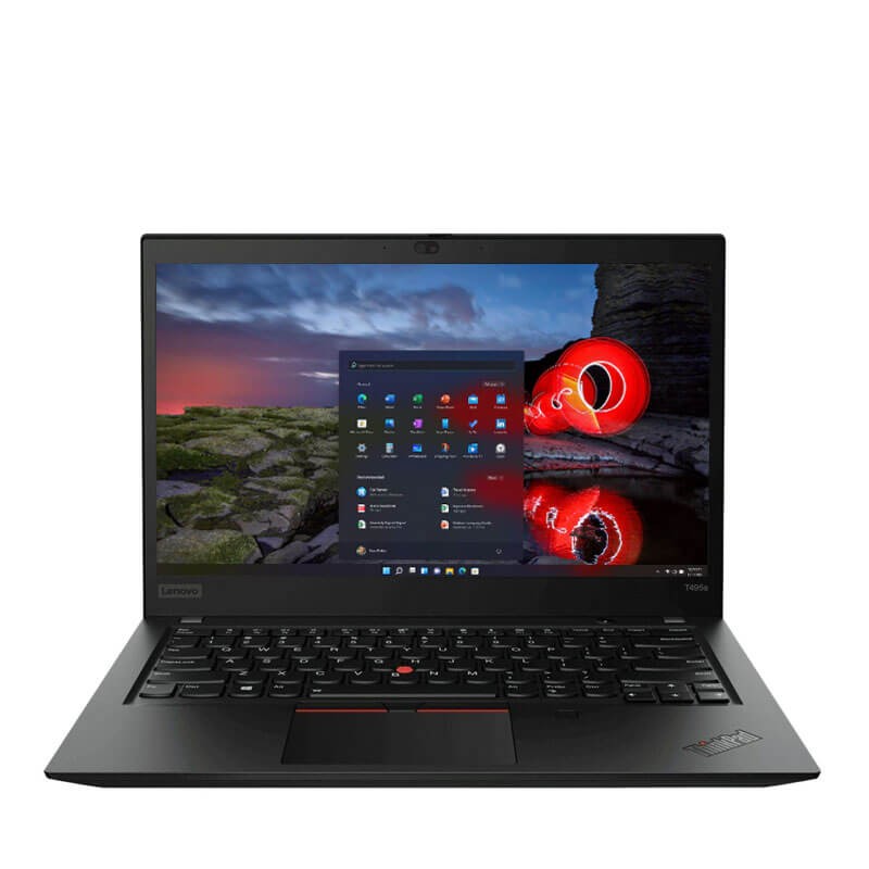 Laptopuri second hand Lenovo ThinkPad T495s, Ryzen 5 Pro 3500U, SSD, Display NOU Full HD IPS