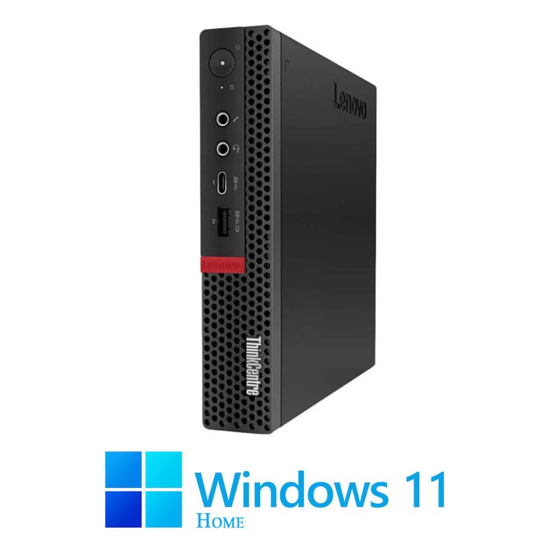 Mini Calculatoare Lenovo ThinkCentre M720q, Hexa Core i5-9400T, 16GB DDR4, Win 11 Home