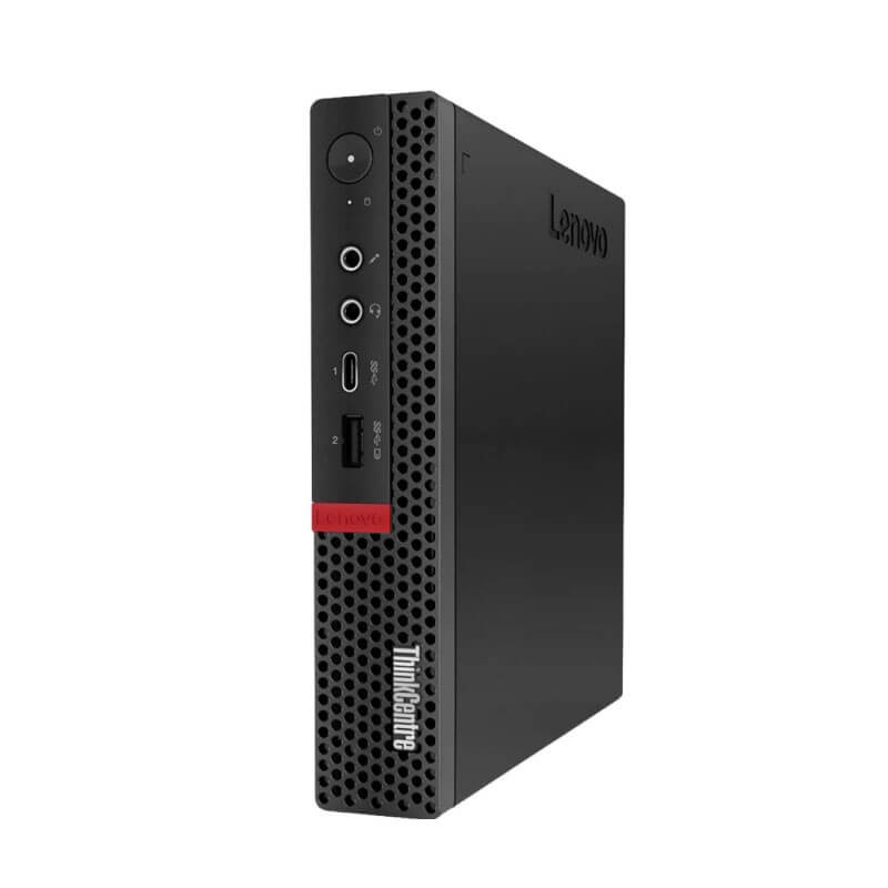 Mini Calculatoare second hand Lenovo ThinkCentre M720q, Hexa Core i5-9400T, 16GB DDR4, 256GB SSD