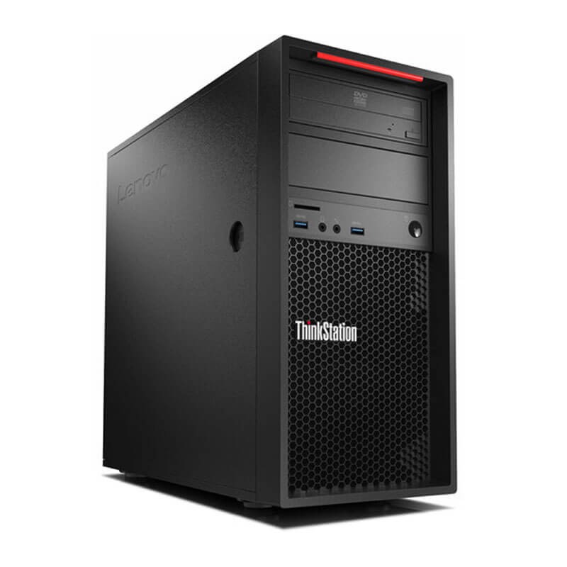 Statie grafica second hand Lenovo P320 MT, Quad Core E3-1275 v6, 16GB DDR4, Quadro P1000 4GB