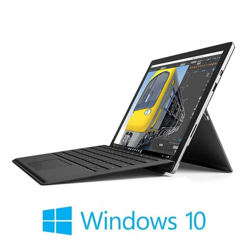 Tableta Microsoft Surface Pro 4, Intel i5-6300U, 256GB SSD, 2K, Webcam, Win 10 Home
